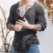 Men's Clothing Spring Autumn Pullover Knit Sweater V-neck Wool Thin Base Shirt SY0064_viptrois.com