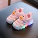 New Baby Luminous Cartoon Sports Shoes Boys And Girls Soft Soled Running Shoes Toddler LED Luminous Shoes Cartoon_viptrois.com