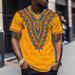 Men's Clothing Foreign Trade Hot Selling Street Men's Short Sleeved T Shirts Dynamic Ethnic Style 3D Digital Printing Men's Short Sleeved T Shirts_viptrois.com