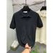 Men's Slim Fit V Neck Polo Shirt Handsome Solid Color Knitted Short Sleeve Casual Retro Korean Style Trendy Top_viptrois.com