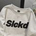 American Lazy Chic Tide Brand Thin Sweater Spring And Autumn Season This Year Popular 2025 Design Sense Niche Loose Top_viptrois.com