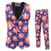 New autumn and winter casual 3D Christmas printed vest and trousers suit 3-piece set 2TZ-MK_viptrois.com