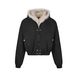 MADEEXTREME Mountain Eagle Fur Collar Hooded Short Cotton Jacket For Men And Women Cleanfit Thickened Winter_viptrois.com