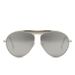 Blue Plus Single Pair Of High End Sunglasses Glasses Metal Frog Mirror Color Film Sunglasses_viptrois.com
