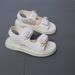 Mother & Kids Children's Shoes Summer New Style Girls Flower Accessories Simple Daily Casual Sandals Versatile Open Toe Beach Shoes Slippers_viptrois.com