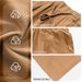 Breathable Cotton Linen Casual Trousers For Men, Loose Fit Straight Leg Summer Beach Pants, Lightweight Comfortable Walking Hiking Travel_viptrois.com