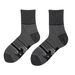New black and white striped animal cat print plus-size men's and women's mid-tube socks_viptrois.com