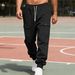 Men's Fleece Cargo Pants – Winter Workwear Trousers With Multi-Pockets & Stretch Fit (S-XXXL)_viptrois.com