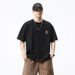 Large Size Men's Trendy Brand Short-sleeved T-shirt Men's Summer Loose Half-sleeved Bottoming Shirt Men's Printed Crew Neck T-shirt Cross-border_viptrois.com