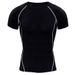 Men's Clothing New Sports Running T-shirt Round Neck Tights Fitness Short Sleeve Men Quick Dry Moisture Wicking Elastic_viptrois.com