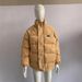 Men's Corduroy Jacket Winter Warm Casual Bomber Coat With Stand Collar Loose Fit Striped Solid Color Outerwear For Youth_viptrois.com