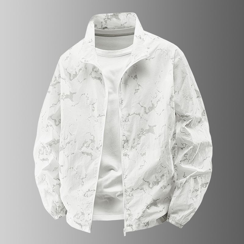 Men's Camo Sun Protection Jacket – Lightweight Nylon Outdoor Shirt (UPF 50+, 7 Colors, M-5XL)_viptrois.com