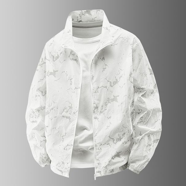 Men's Camo Sun Protection Jacket – Lightweight Nylon Outdoor Shirt (UPF 50+, 7 Colors, M-5XL)_viptrois.com