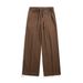 Nordmann Fashion Autumn Winter New Floor-Length Corduroy Loose Versatile Straight-Leg Pants Hong Kong Style Trendy Men_viptrois.com