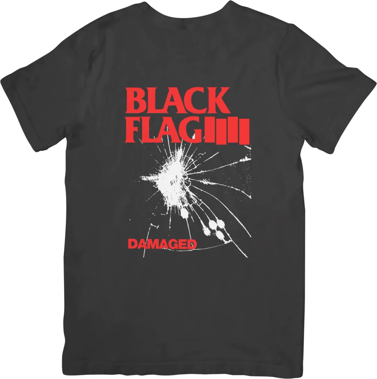 Black Flag Heavy Metal Music Fit For Men & Women Quality Cotton T-Shirt Mens Womens Tees Top Black_viptrois.com