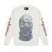 Trendy Brand Skull Print Heavy Cotton Unisex High Street Crew Neck Long Sleeve Sweatshirt_viptrois.com