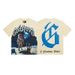 25Ss Summer New Trendy Skull Rock Band Basketball Washed Black Short Sleeve T-Shirt For Men_viptrois.com