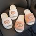 2023 Children's Cotton Shoes Men's and Women's Indoor Casual Cartoon Bear Cute Non-slip Comfortable Thick-soled Mao Mao Cotton Slippers_viptrois.com