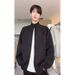 Huamian double zipper shoulder cardigan jacket for men, spring and autumn hoodie style stand up collar baseball jacket_viptrois.com