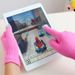 Direct Sale Winter Thickened Fleece Warm Touchscreen Gloves Magic Knit_viptrois.com