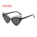 New Cat's Eye Color Matching Sunglasses Party Performance Trendy Full Frame Sunglasses_viptrois.com