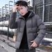 Pure Men's Coat 2022 New Korean Style Trendy Short Padded Autumn Winter Fashion Brand Down Cotton Jacket_viptrois.com