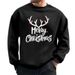 Pure Cross-Border Hot-Selling Autumn Winter Round Neck 3D Digital Print Christmas Pattern Men's Versatile Casual Sweatshirt_viptrois.com