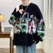 Long Sleeved T-shirt Men's Hoodie Base Shirt Round Neck Youth Top_viptrois.com