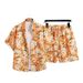 Men's Clothing Shirt Beach Suit Summer Thin Travel Men And Women Couple Large Size Loose Casual Shorts_viptrois.com