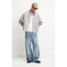 Men's Wide Leg High Street Style Retro Loose Casual Trousers Light Colored Straight Leg Trendy Version_viptrois.com