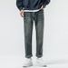 High Elasticity Jeans Men's Small Feet Loose Retro Washed Trendy Brand Harlan Pants Large Size Middle Waist Youth Control Price 108 Eight Barrels_viptrois.com
