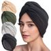 Muslim hat Thickened elastic turban hat Ethnic wind cross twist hat Fashion turban thermal chemotherapy hat_viptrois.com