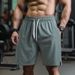 Men's Clothing High Quality Summer Shorts Sports Quick Drying Loose Oversized Fitness Shorts Beach Pants_viptrois.com