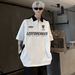 2025 Men's Short-sleeve Polo Shirt, Japanese Retro Half-sleeve T-shirt, Trendy American High Street Heavy-duty_viptrois.com
