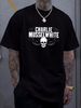 Charlie Musselwhite Logo Classic Music Short Sleeve Black All Size Shirt QQ1397 Fashion Top For Everyday Wear Stylish Breathable Versatile_viptrois.com