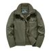 brand Warm Fleece Autumn Winter Jackets For Men Cargo Fleece Coat Casual Men's Winter Jacket Solid Color Luxury Outerwear Man_viptrois.com