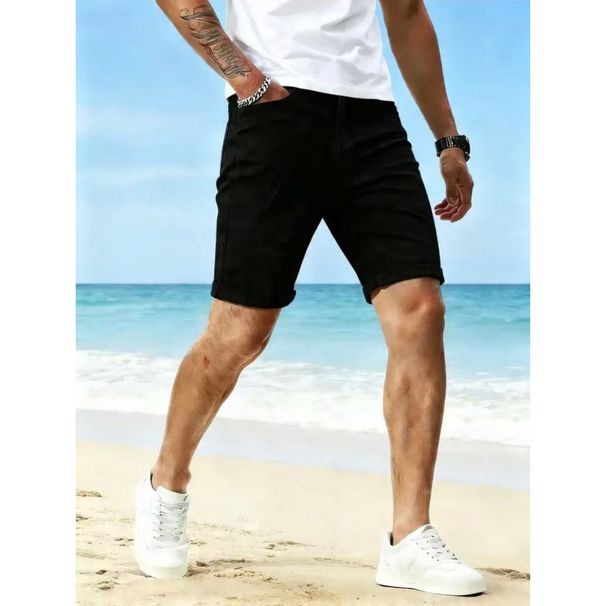 Men's Clothing Men's Solid Color Casual Shorts Quick Drying Summer Business Sports Five Point Pants Thin Candy Color Men's Clothing_viptrois.com