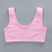 Children's Development Period Small Vest Underwear Double Layer Sling Cotton Foreign Trade Junior High School Girls_viptrois.com