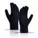 Warm gloves alpaca knit and fleece thick touch screen gloves for men_viptrois.com
