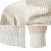 Men's Color-Block Semi-Turtleneck Sweater – Oversized Pullover Knit With Contrast Panels (Black/White/Khaki+Green)_viptrois.com