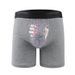 Pulse Cross-Border Exclusive European Size Men's Boxer Briefs Youth Funny Personality Printed Four-Corner Underwear Student_viptrois.com