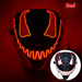 Halloween Venom Luminous Mask Movie Horror And Bizarre Full Face LED Mask Prop_viptrois.com