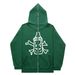 2024 Dark Butterfly Unisex Hoodie Gothic Couple Harajuku Oversized Zipper Sweatshirt_viptrois.com