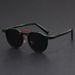 Small Round Frame Acetate Hip-Hop Punk Style Fashion Influencer Personality Street Photography Internet_viptrois.com