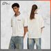Men's Summer Polo Shirt - Breathable V-Neck Short Sleeve T-Shirt With Color Blocking Design, Lightweight & Comfortable For Casual Wear_viptrois.com