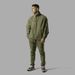 Men's clothing suit men stand collar long sleeve shirt trousers loose casual fitness two pieces_viptrois.com
