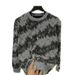 "Men's Distressed Rhinestone Starry Sky T-Shirt – Vintage Long Sleeve & Short Sleeve Options (Red, Black, Blue, Camel)"_viptrois.com