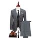 Men's Clothing Plaid Suits For Men Business Slim Fit Formal Suits Best Man Groom Wedding Dress Suits For Men_viptrois.com