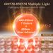 7+1 Colors LED Face Mask Light Therapy With 850NM Near-infrared, Portable Rechargeable Red Light Therapy Mask Skin Care Device, Black_viptrois.com