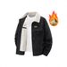 Men's Fleece Thickened Cotton-padded Casual Tooling Cotton-padded Vintage Corduroy Jacket_viptrois.com